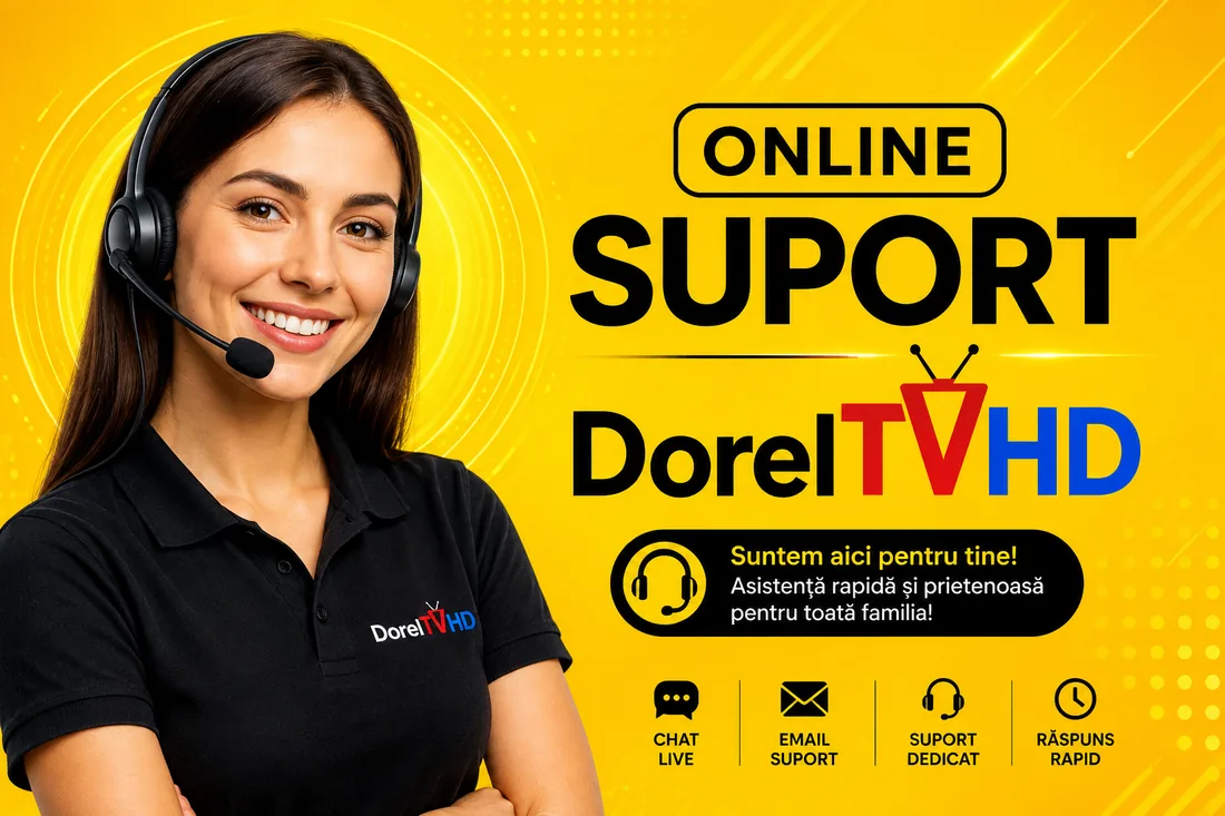 Scrie-ne pe WhatsApp - Suport DorelTVHD